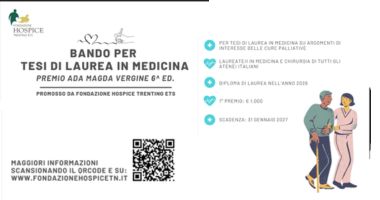 PREMIO PER TESI MEDICHE SULLE CURE PALLIATIVE